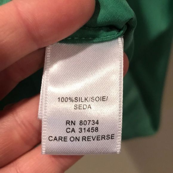 BCBGMAXAZRIA Silk Beaded Sleeveless Blouse - Picture 9 of 11